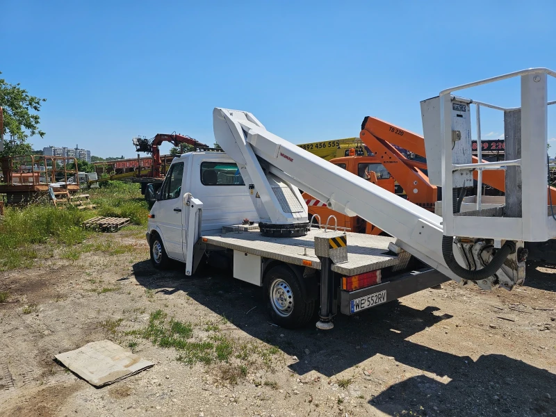 Автовишка Mercedes-Benz Sprinter Wumag WT200, снимка 6 - Индустриална техника - 52620607