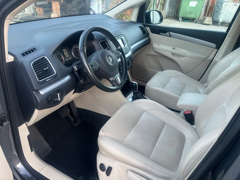 VW Sharan 2.0TDI 170ks DSG 6+ 1 , снимка 9 - Автомобили и джипове - 50366907