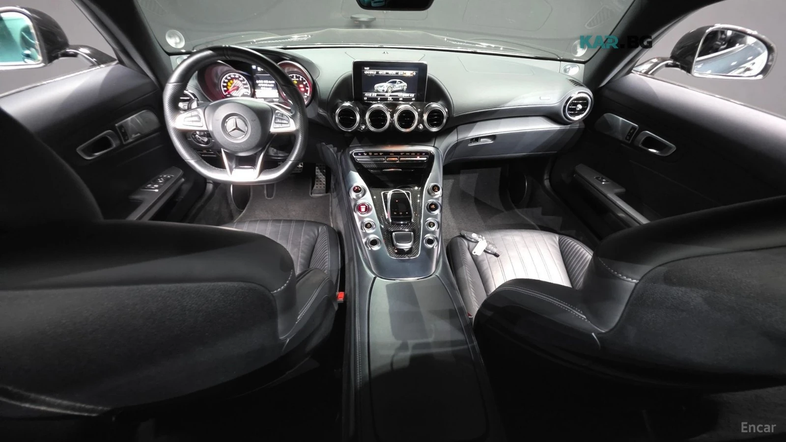 Mercedes-Benz AMG GT 4.0* V8* ПОДГРЕВ* КАМЕРА* KEYLESS* , снимка 5 - Автомобили и джипове - 56131605
