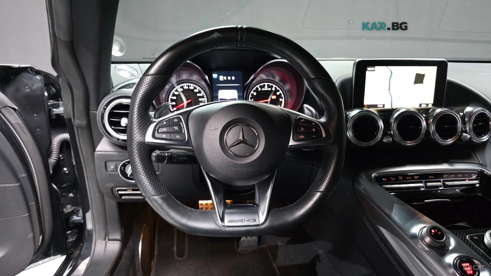 Mercedes-Benz AMG GT 4.0* V8* ПОДГРЕВ* КАМЕРА* KEYLESS* , снимка 6 - Автомобили и джипове - 56131605