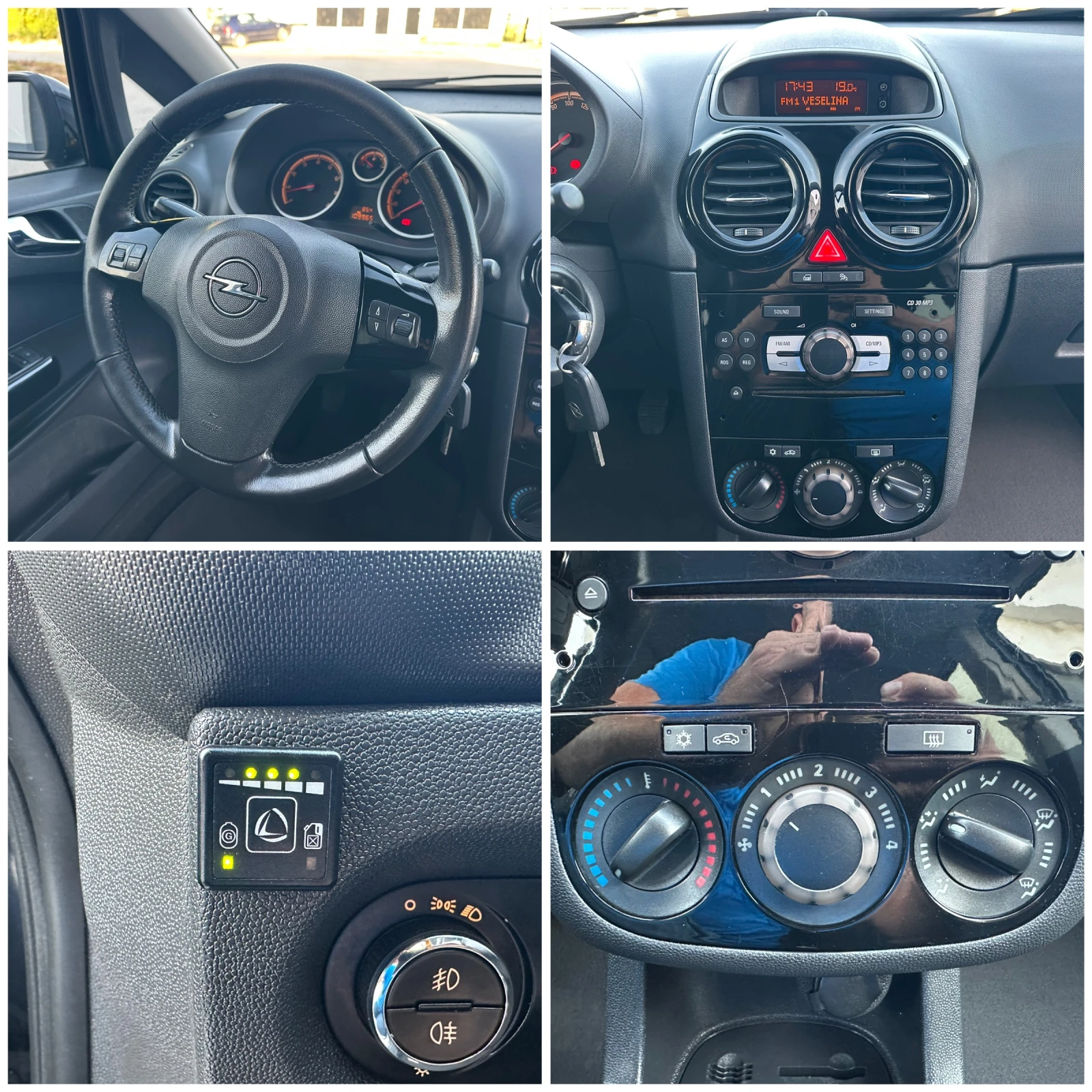 Opel Corsa 1.2i LPG 111 Edition Италия, снимка 15 - Автомобили и джипове - 56330528