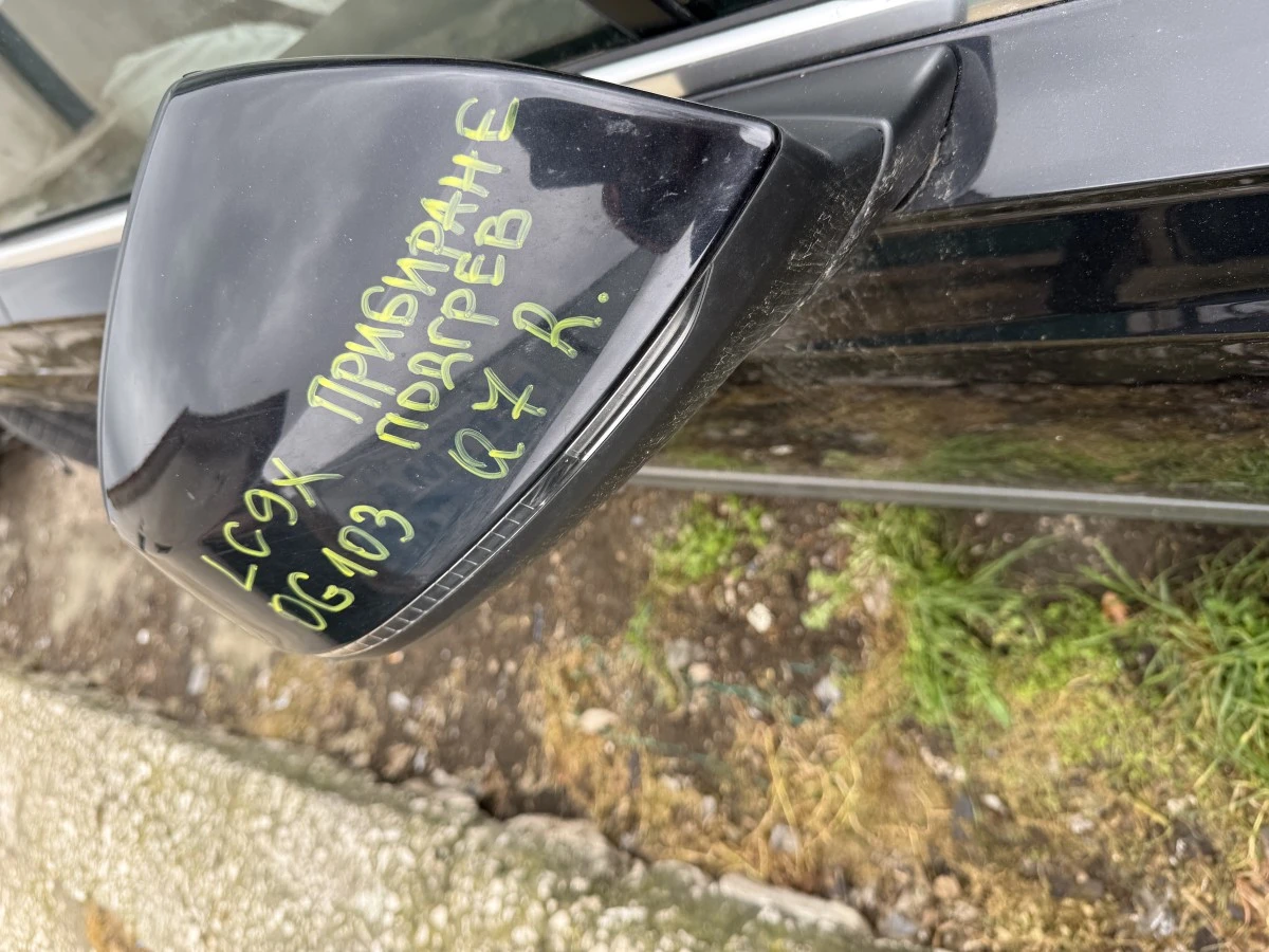 Дясно огледало за Audi Q7 LC9X OG 104 подгрев прибиране 4M 4M1857408