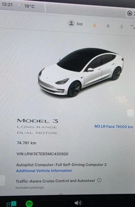 Tesla Model 3 Face 4х4 Европейска Гаранция, снимка 15
