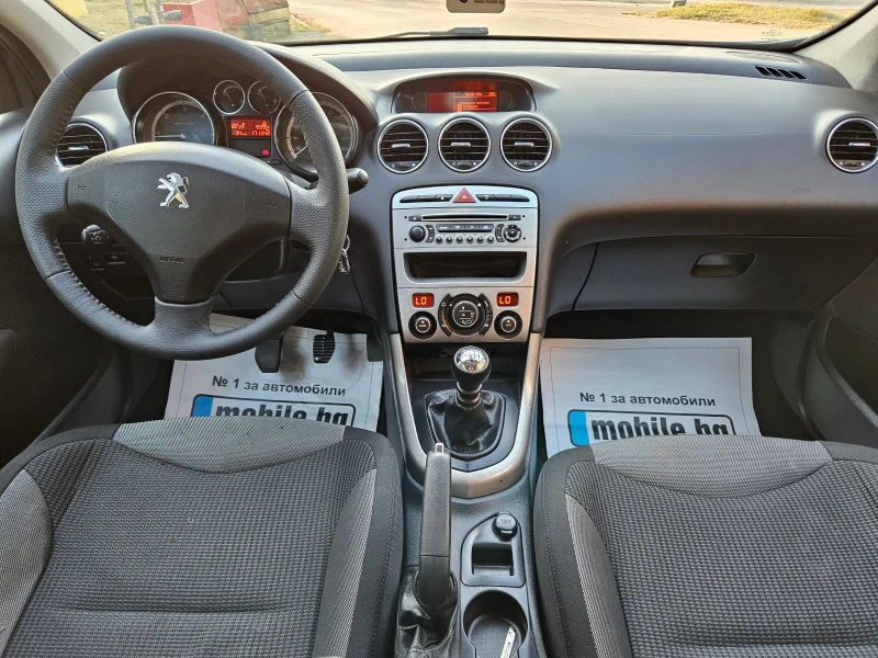 Peugeot 308 1.6, 112к.с. FACE! евро 5А!, снимка 11 - Автомобили и джипове - 47033572