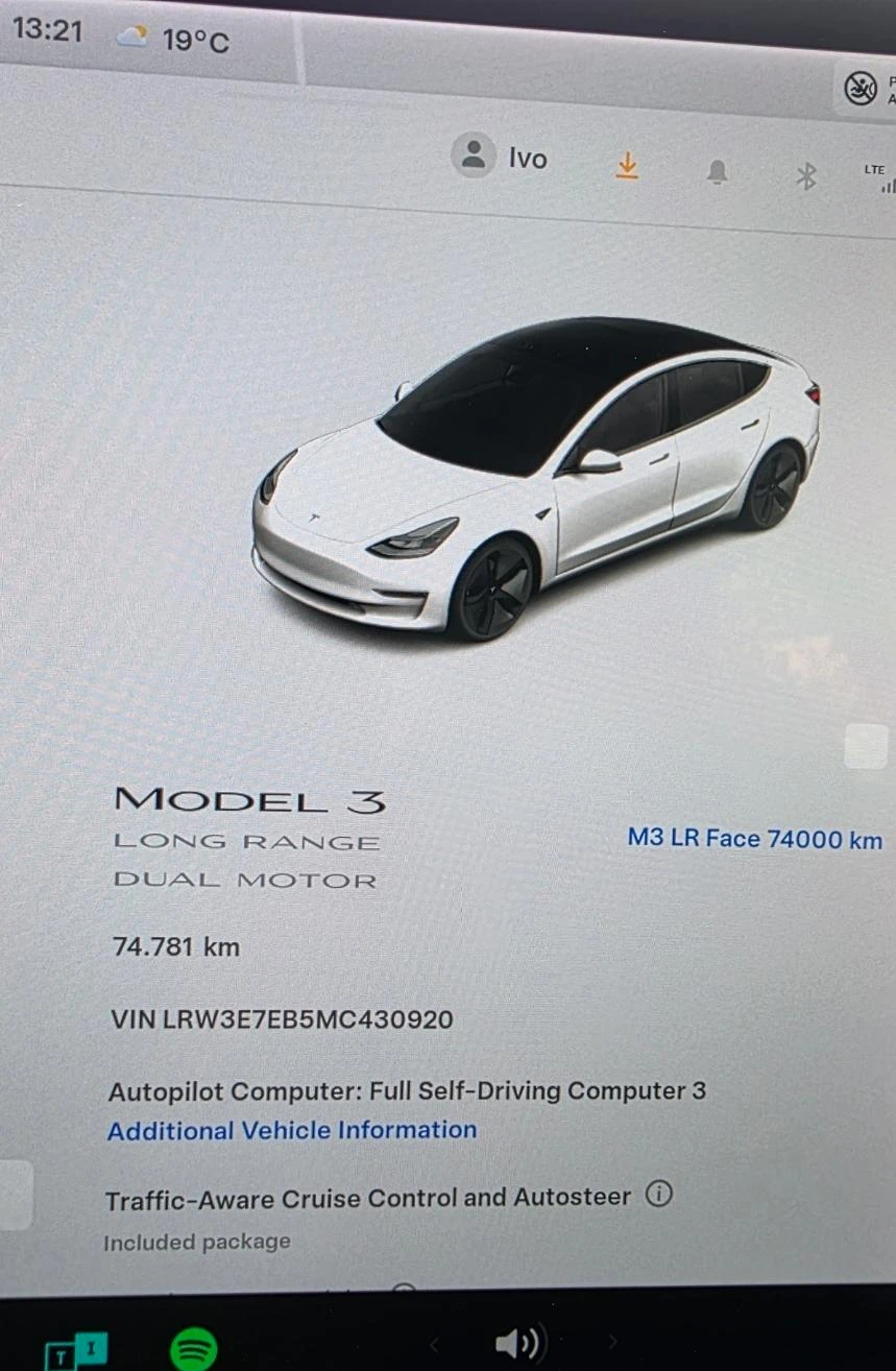 Tesla Model 3 Face 4х4 Европейска Гаранция, снимка 15 - Автомобили и джипове - 54494942