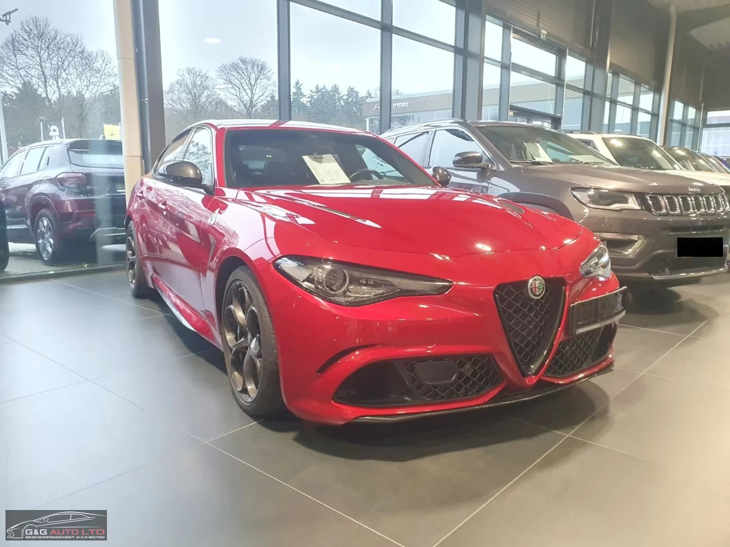 Alfa Romeo Giulia QUADRIFOGLIO/V6/BI-TURBO/CAM/CARBON/563z, снимка 2 - Автомобили и джипове - 55210729