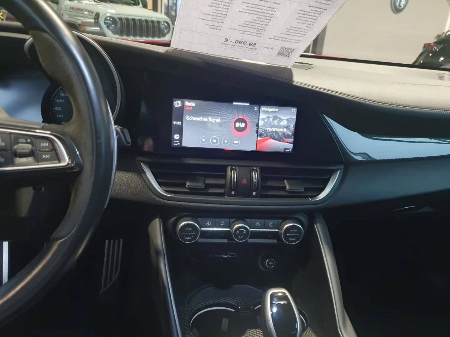 Alfa Romeo Giulia QUADRIFOGLIO/V6/BI-TURBO/CAM/CARBON/563z, снимка 11 - Автомобили и джипове - 55210729