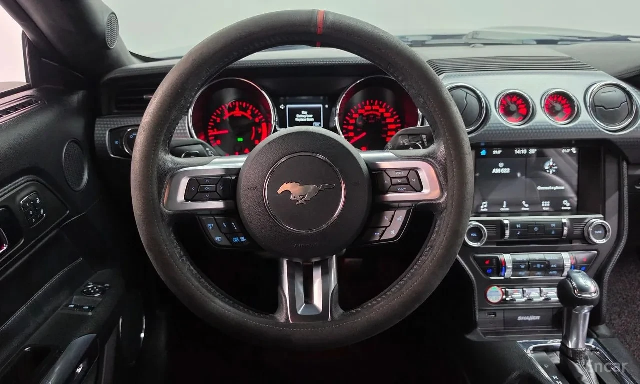 Ford Mustang * Coupe /КОЖА/ПОДГРЕВ/ОБДУХ/НАВИ, снимка 13 - Автомобили и джипове - 56130853