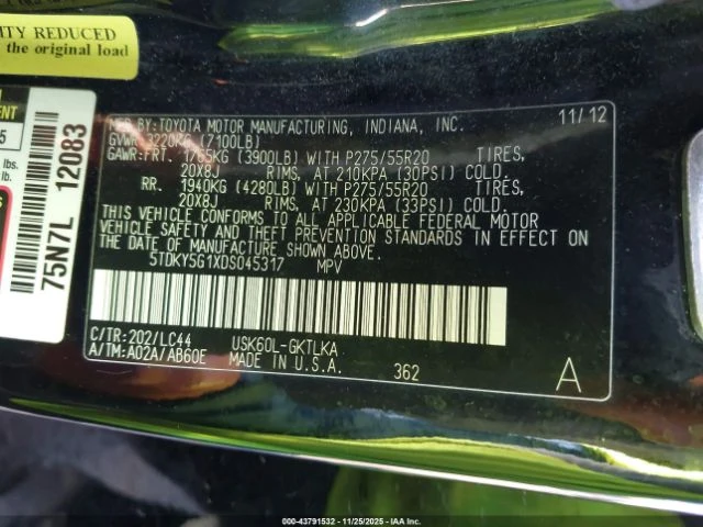 Toyota Sequoia LIMITED 5.7L V8* ФИКСИРАНА ЦЕНА, снимка 14 - Автомобили и джипове - 53420685