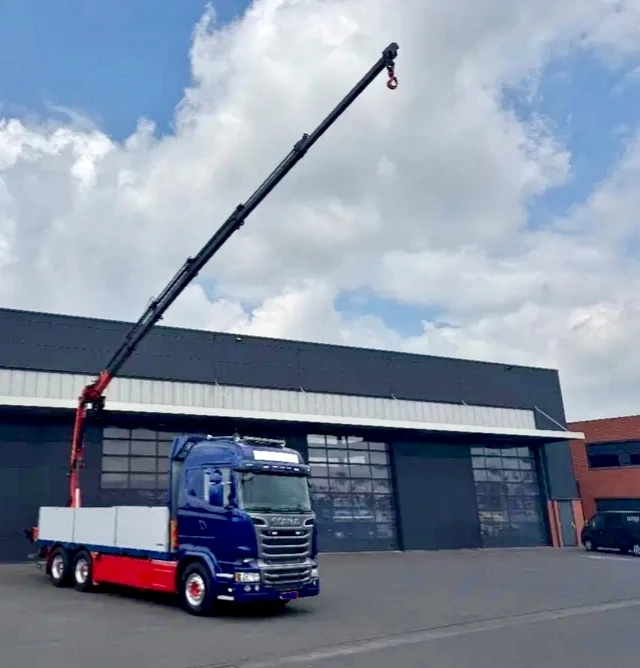 Scania R 730А 6x2 Palfinger PK18502-SH E(КРАН ДО 22 МЕТРА)