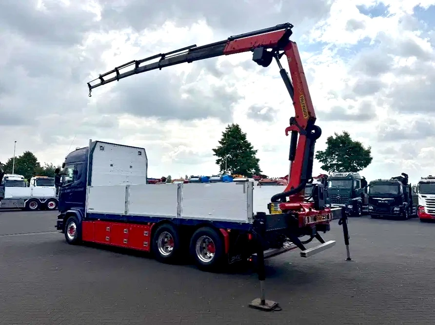 Scania R 730А 6x2 Palfinger PK18502-SH E(КРАН ДО 22 МЕТРА) - изображение 5