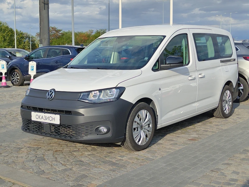 VW Caddy 2.0TDI/102 к.с/(6+ 1) места, снимка 1 - Автомобили и джипове - 47343019