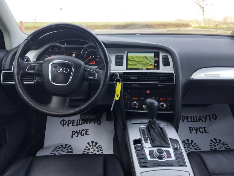 Audi A6 Allroad 3.0tdi 4x4 Navi Кожа, снимка 8 - Автомобили и джипове - 49592373