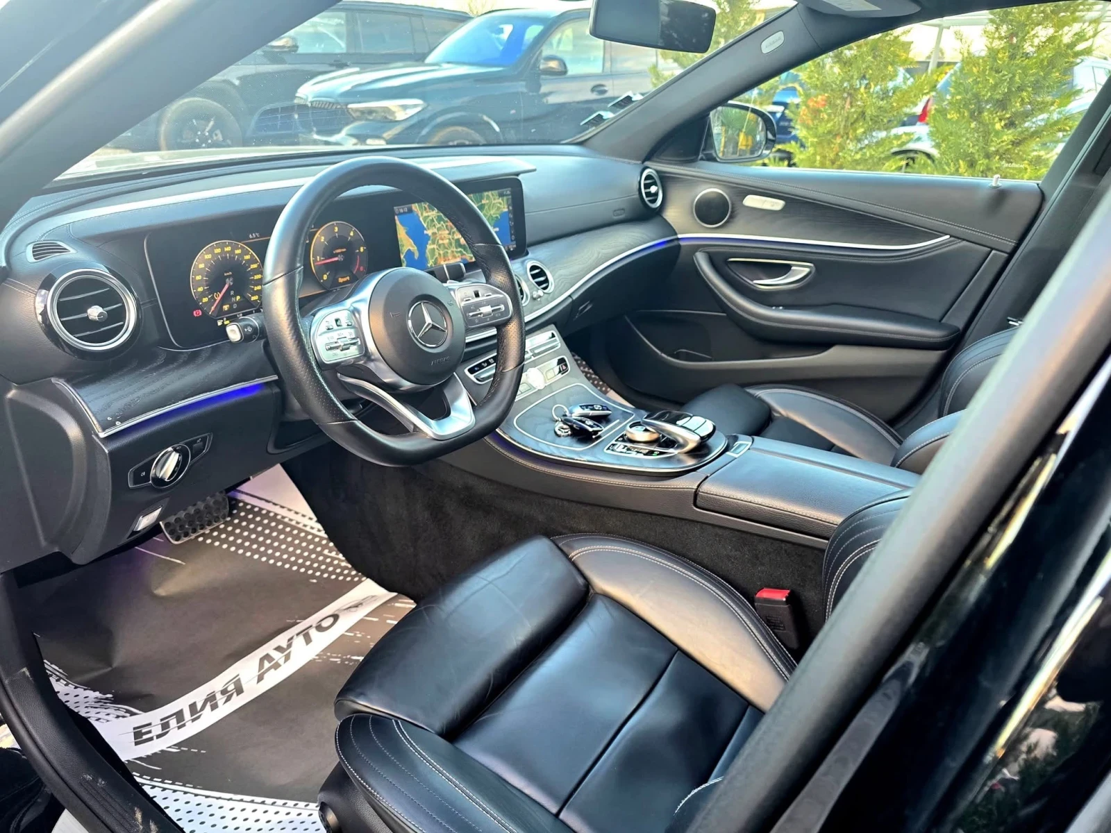 Mercedes-Benz E 220 D FULL AMG LINE  TOP  100% | Mobile.bg   13