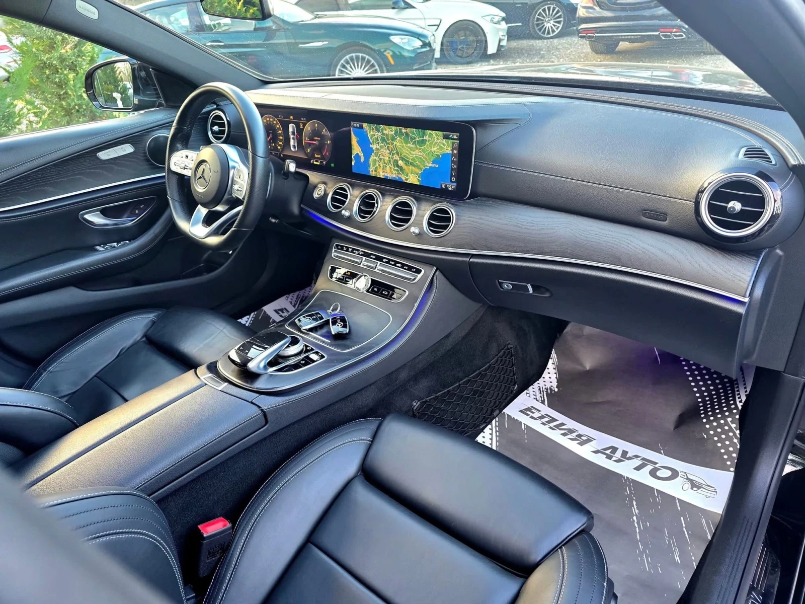 Mercedes-Benz E 220 D FULL AMG LINE  TOP  100% | Mobile.bg   14