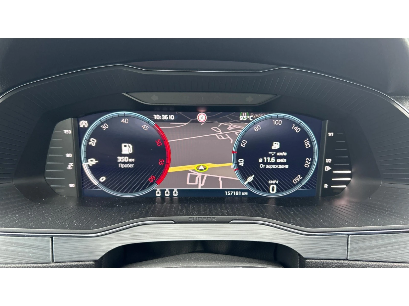 Skoda Superb 2.0 TDi M/T, Месечна вноска от 232  , снимка 14 - Автомобили и джипове - 53762892