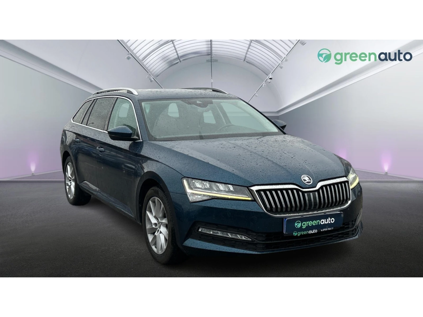 Skoda Superb 2.0 TDi M/T, Месечна вноска от 232  , снимка 8 - Автомобили и джипове - 53762892