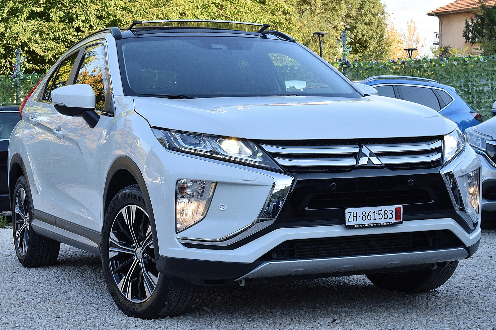 Mitsubishi Eclipse Cross 1.5ШВЕЙЦАРИЯ-360КАМЕРА/ДИСТРОНИК/4Х4/KEYLES/LUX, снимка 3 - Автомобили и джипове - 56303114