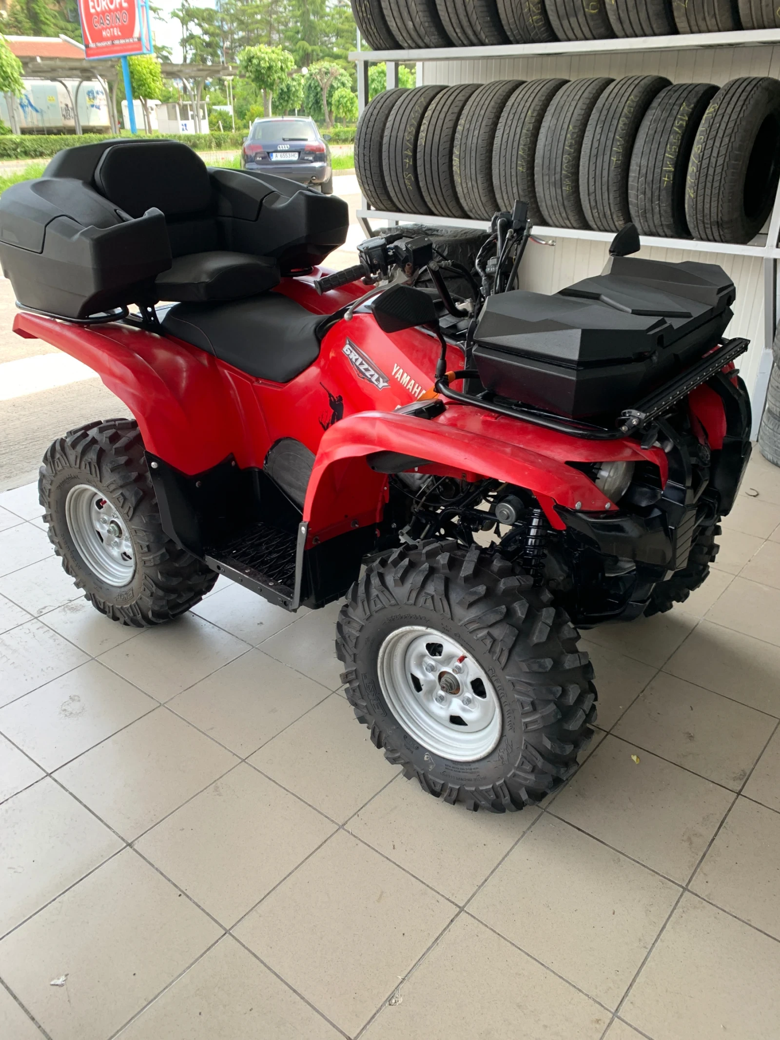 Yamaha Grizzly 700 ESP С РЕГИСТРАЦИЯ!, снимка 2 - Мотоциклети и мототехника - 55311990