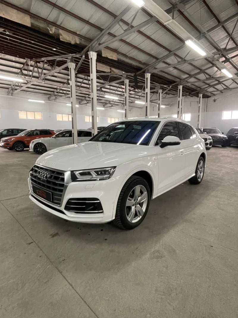 Audi Q5 3.0Tdi/3xSline/дистр/360/Matrix/Теглич/ФУЛЛ!!, снимка 3 - Автомобили и джипове - 52022311