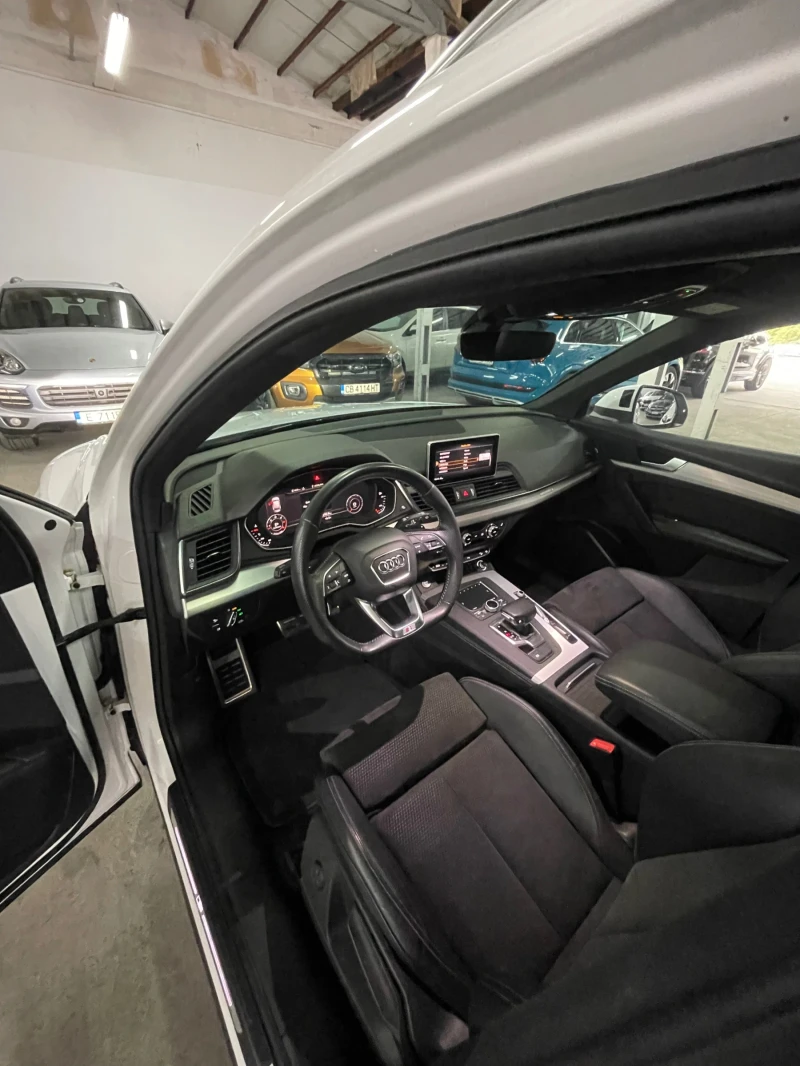 Audi Q5 3.0Tdi/3xSline/дистр/360/Matrix/Теглич/ФУЛЛ!!, снимка 10 - Автомобили и джипове - 52022311