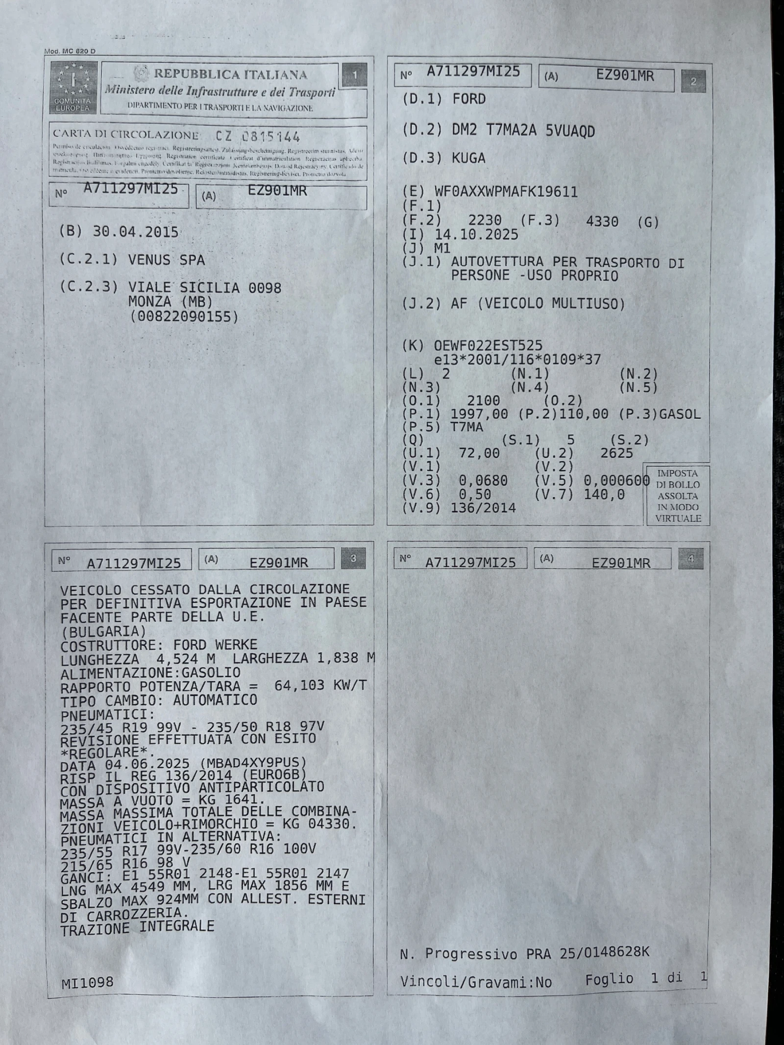 Ford Kuga Face! TITANIUM!! 140k KM!!! | Mobile.bg   17