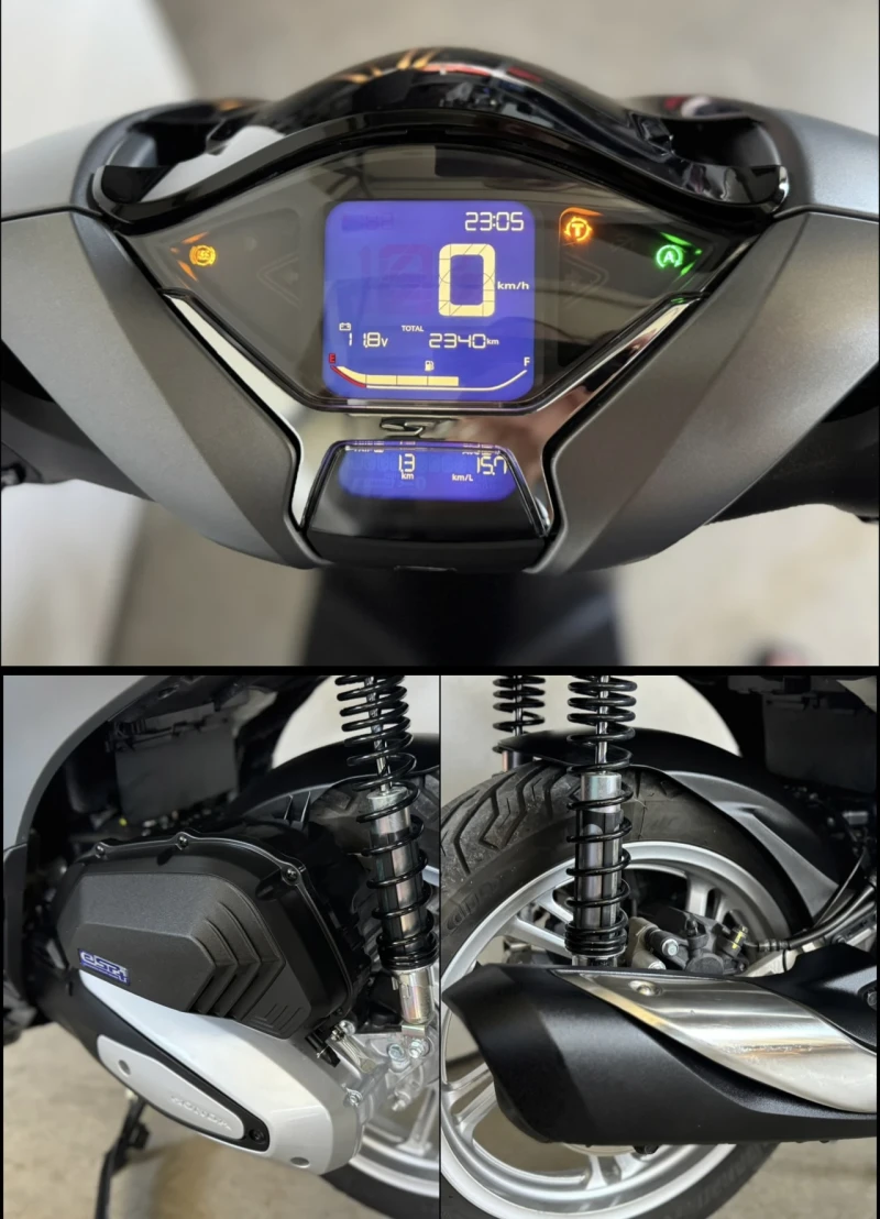 Honda Sh 125i * Led * Keyless * TC * ABS * Start stop, снимка 7 - Мотоциклети и мототехника - 51416568