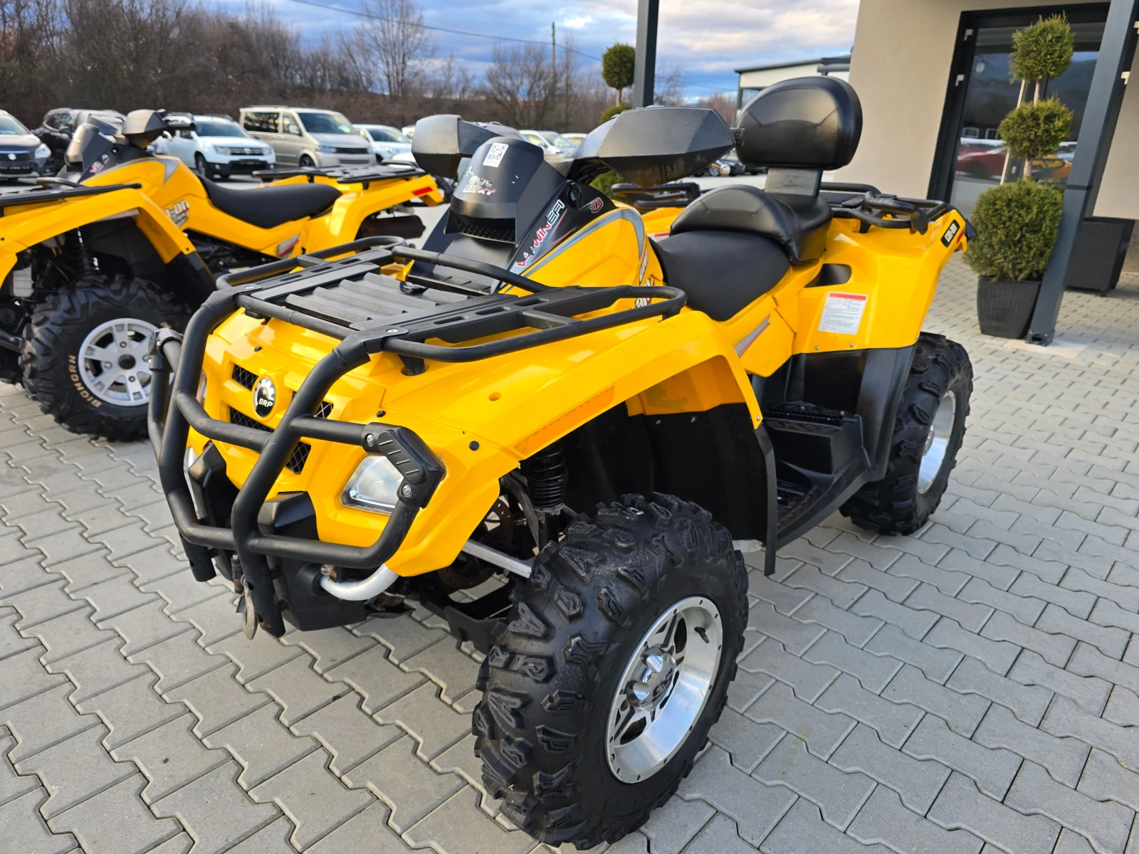 Can-Am Outlander MAX 800ie, Лебедка, Нови гуми, HMF генерация, 4х4!, снимка 8 - Мотоциклети и мототехника - 55142841