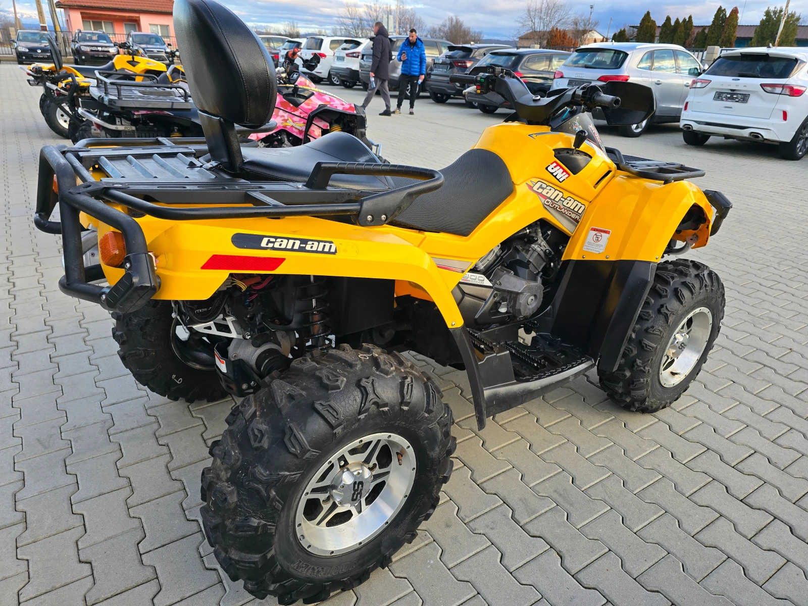 Can-Am Outlander MAX 800ie, Лебедка, Нови гуми, HMF генерация, 4х4!, снимка 3 - Мотоциклети и мототехника - 55142841