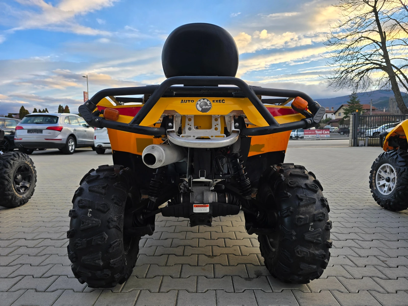Can-Am Outlander MAX 800ie, Лебедка, Нови гуми, HMF генерация, 4х4!, снимка 4 - Мотоциклети и мототехника - 55142841