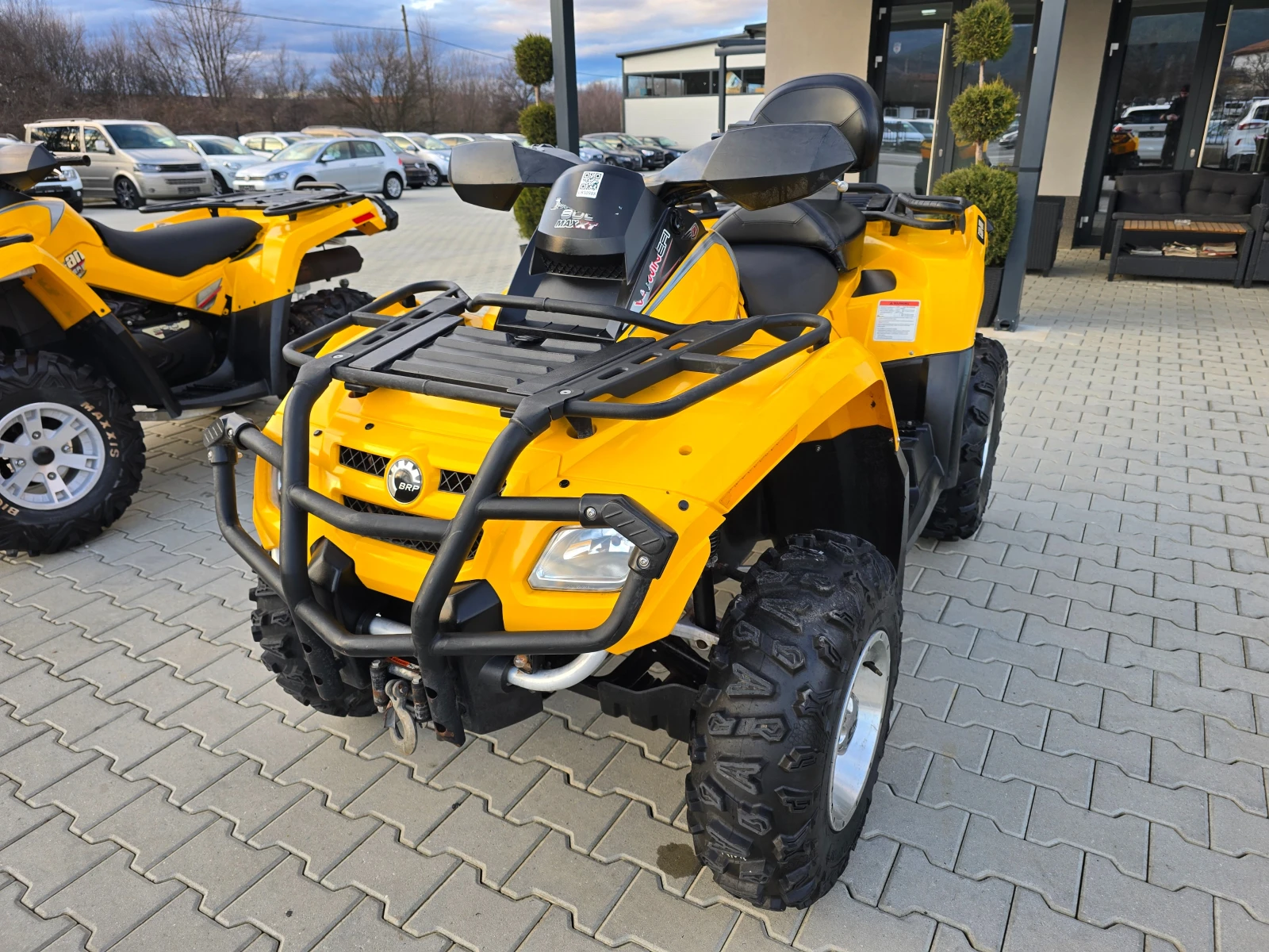 Can-Am Outlander MAX 800ie, Лебедка, Нови гуми, HMF генерация, 4х4!, снимка 9 - Мотоциклети и мототехника - 55142841
