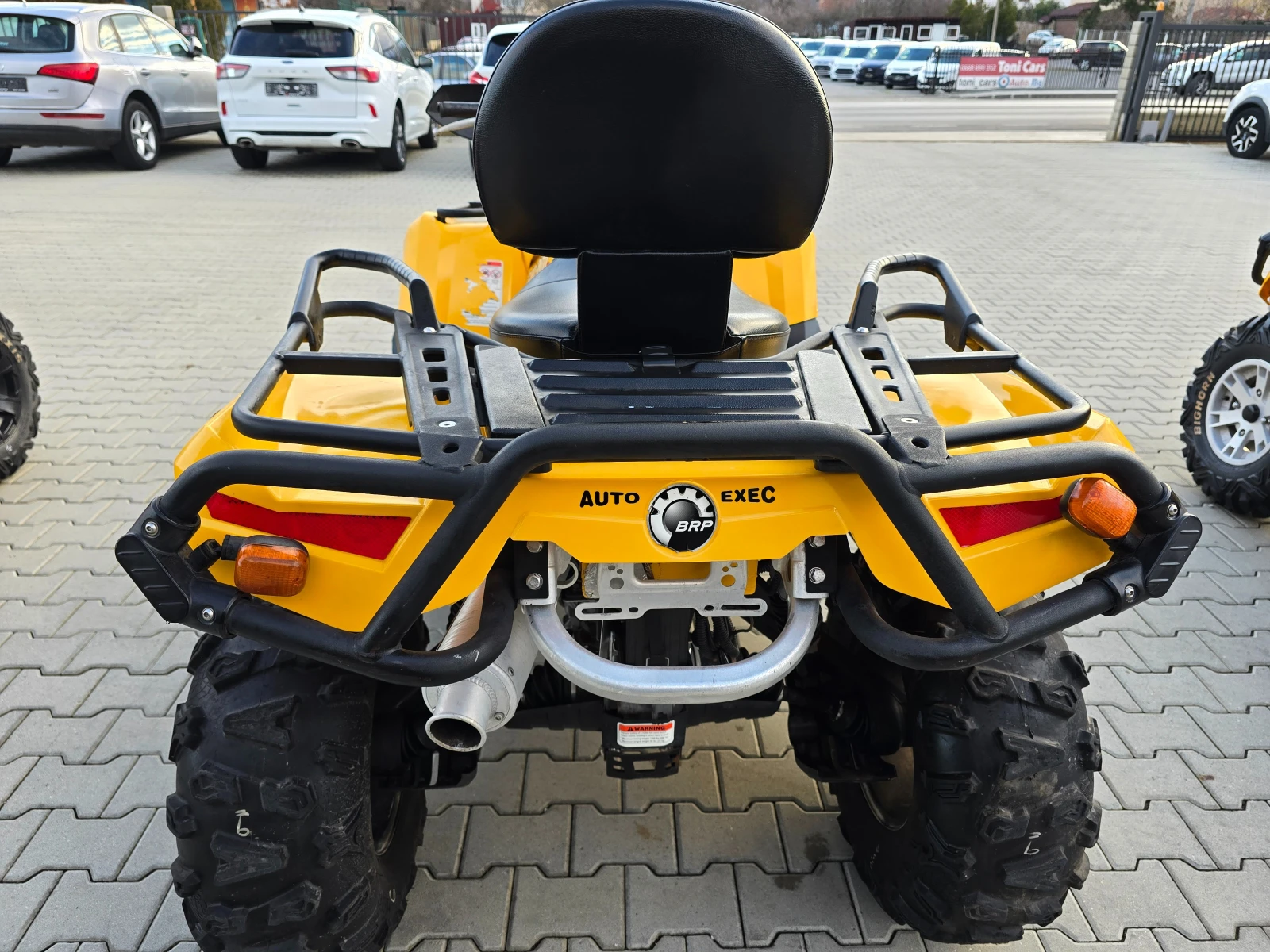Can-Am Outlander MAX 800ie, Лебедка, Нови гуми, HMF генерация, 4х4!, снимка 5 - Мотоциклети и мототехника - 55142841