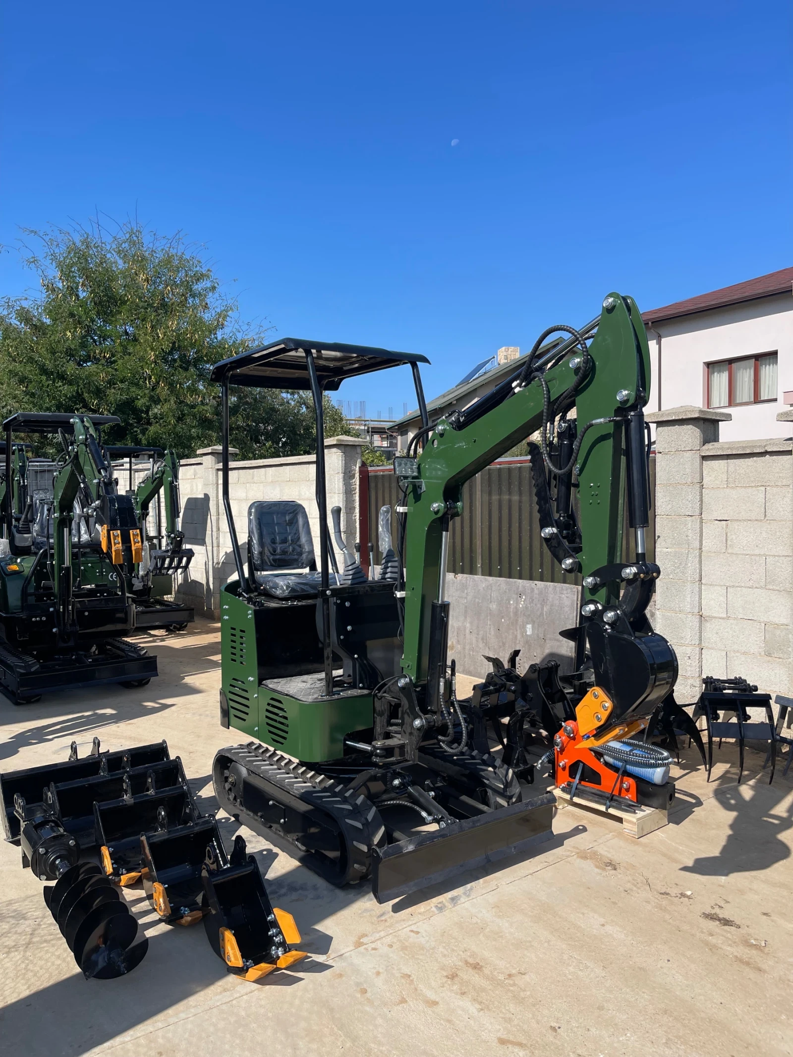 Багер ABG Muller E1.0 Нов Минибагер Гаранция Доставка, снимка 1