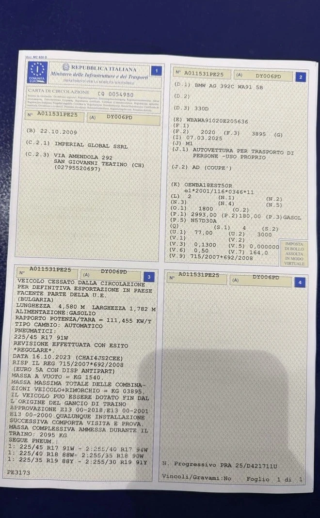 BMW 330, снимка 8 - Автомобили и джипове - 53134847