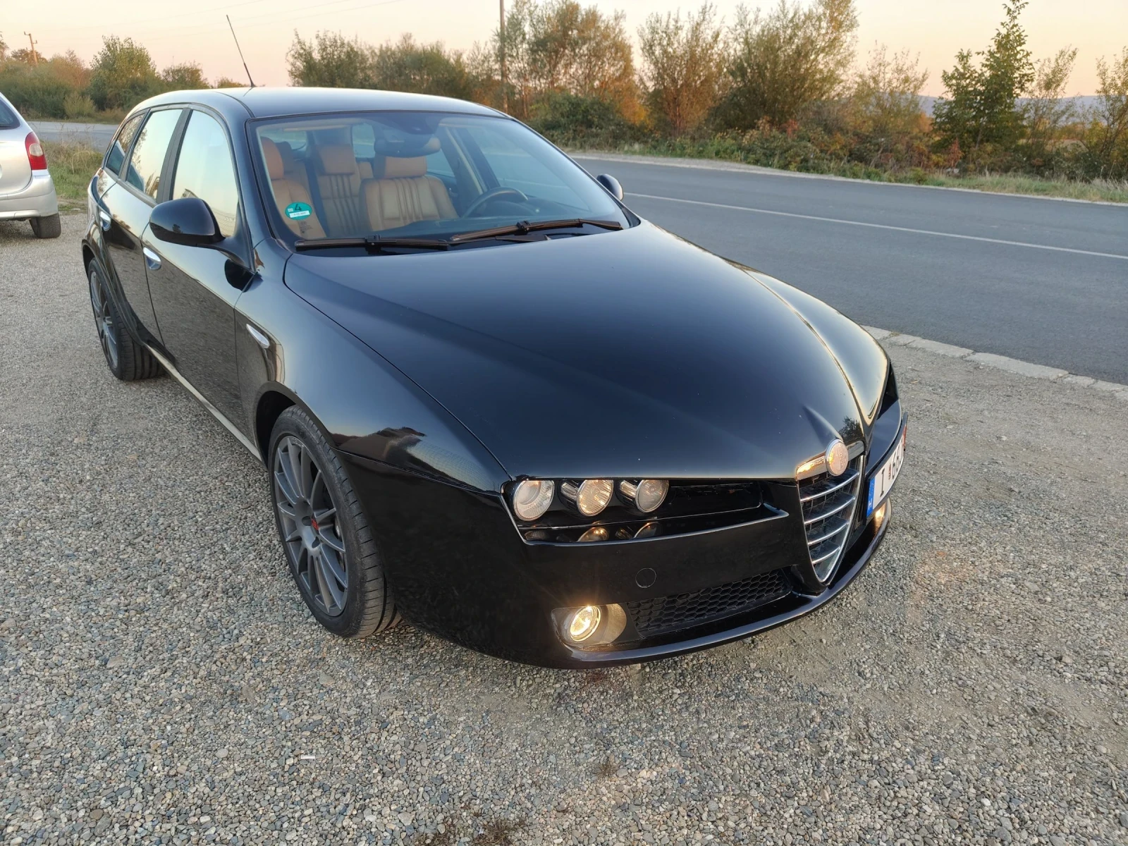 Alfa Romeo 159 sportwagon 2.4 JTDm кожа нави автоматик  - изображение 9