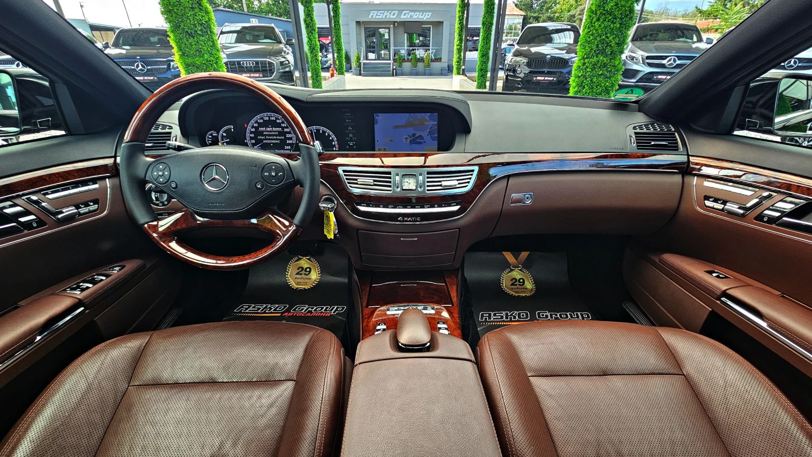 Mercedes-Benz S 350 L/AMG/TV/GERMANY/PANO/CAMERA/ПОДГРЕВ/ОБДУХ/ВАКУУМ - изображение 8