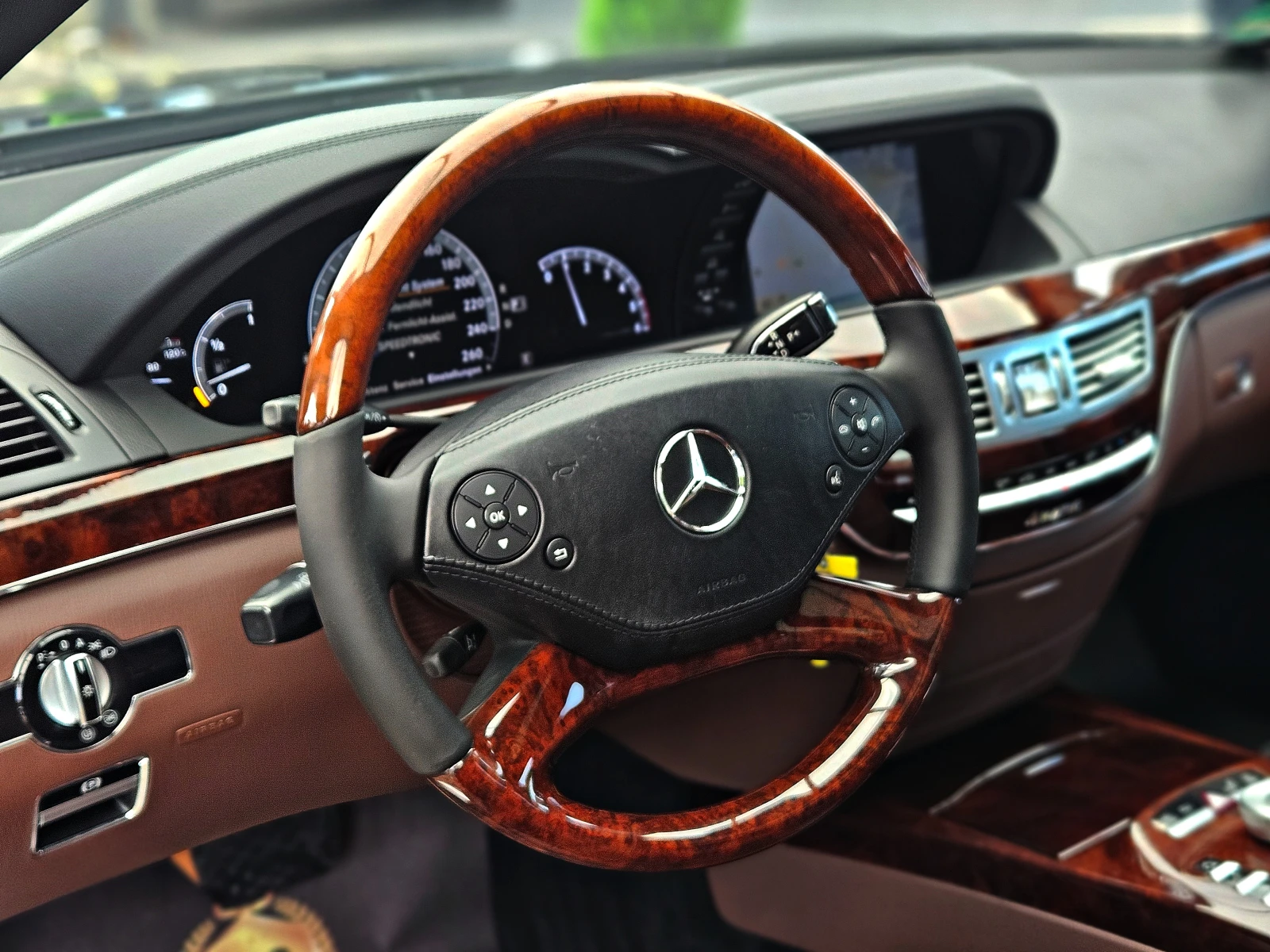 Mercedes-Benz S 350 L/AMG/TV/GERMANY/PANO/CAMERA/ПОДГРЕВ/ОБДУХ/ВАКУУМ - изображение 10