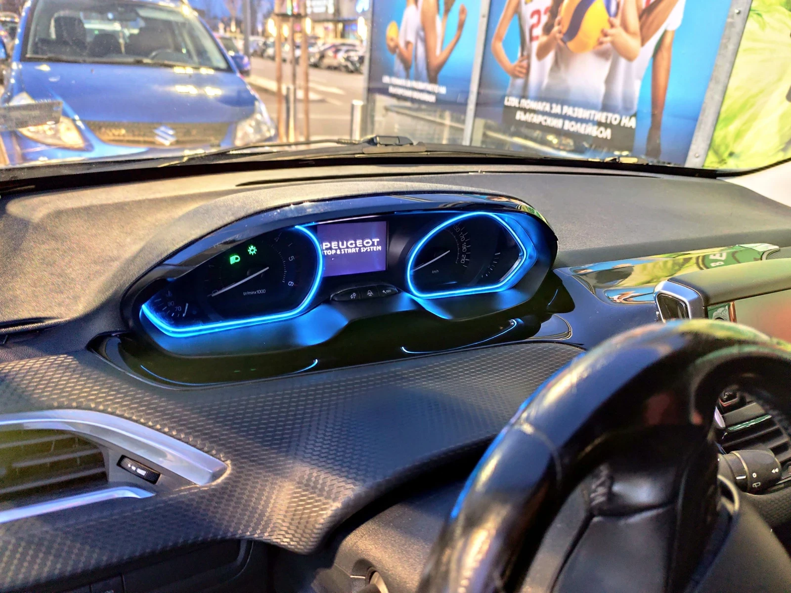 Peugeot 2008 New Allure Facelift 1.6 e-HDi 120 к.с., реални км, снимка 17 - Автомобили и джипове - 53795164