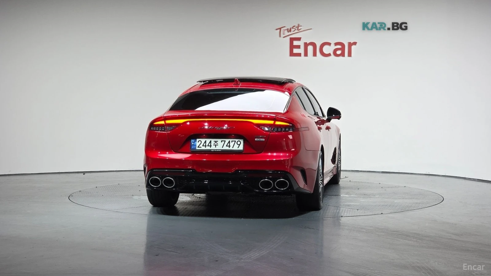 Kia Stinger GT / AWD / MASTERS TURBO PKG / FULL LOADED | Mobile.bg � ����������� 4