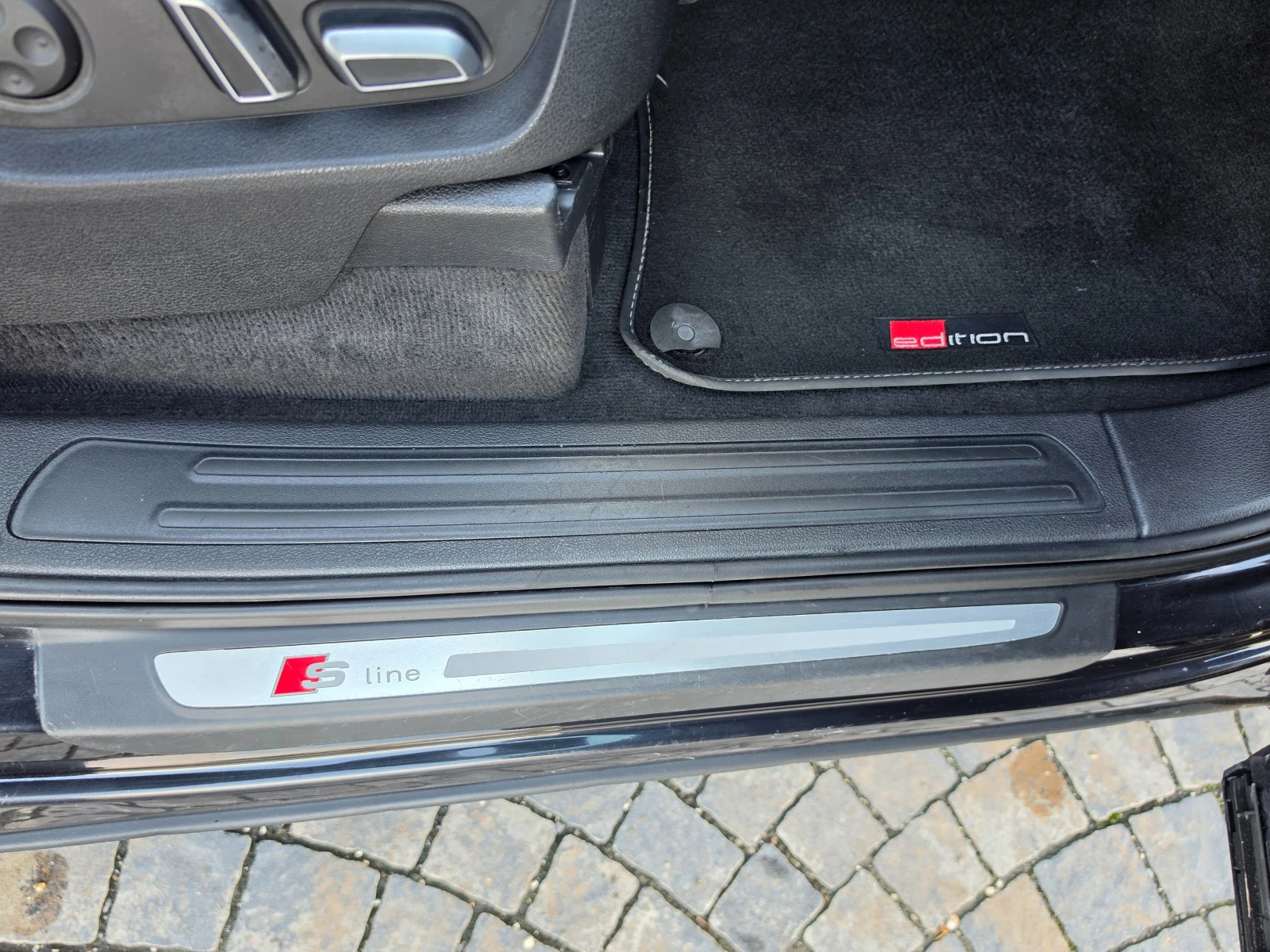 Audi Q7 4.2TDI* S-LINE* QUATTRO* ВЪЗДУШНО ОКАЧВАНЕ!!!, снимка 16 - Автомобили и джипове - 54098540