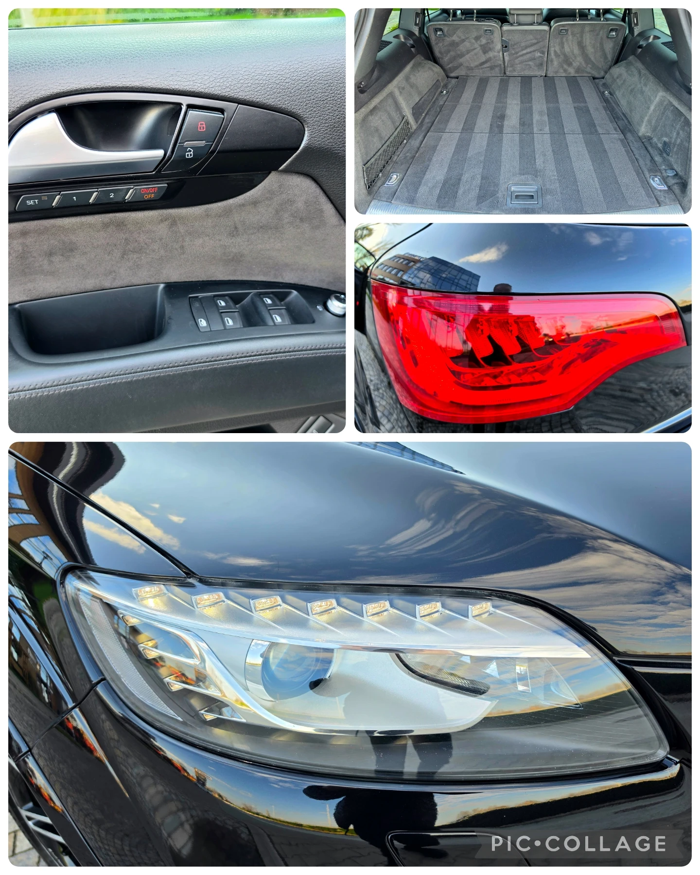 Audi Q7 4.2TDI* S-LINE* QUATTRO* ВЪЗДУШНО ОКАЧВАНЕ!!!, снимка 17 - Автомобили и джипове - 54098540