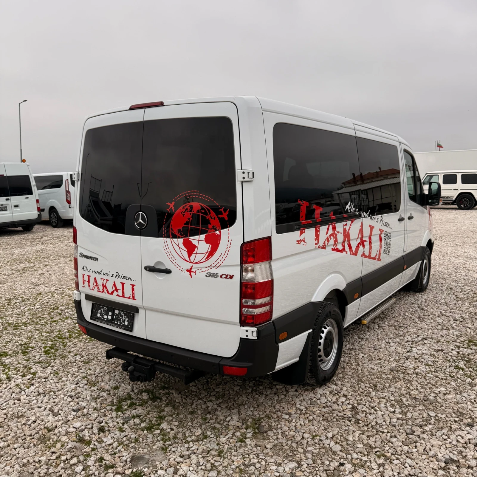 Mercedes-Benz Sprinter 316 ЛИЗИНГ!!! 9местен-Климатик-Печка-Евро5, снимка 7 - Бусове и автобуси - 53824273