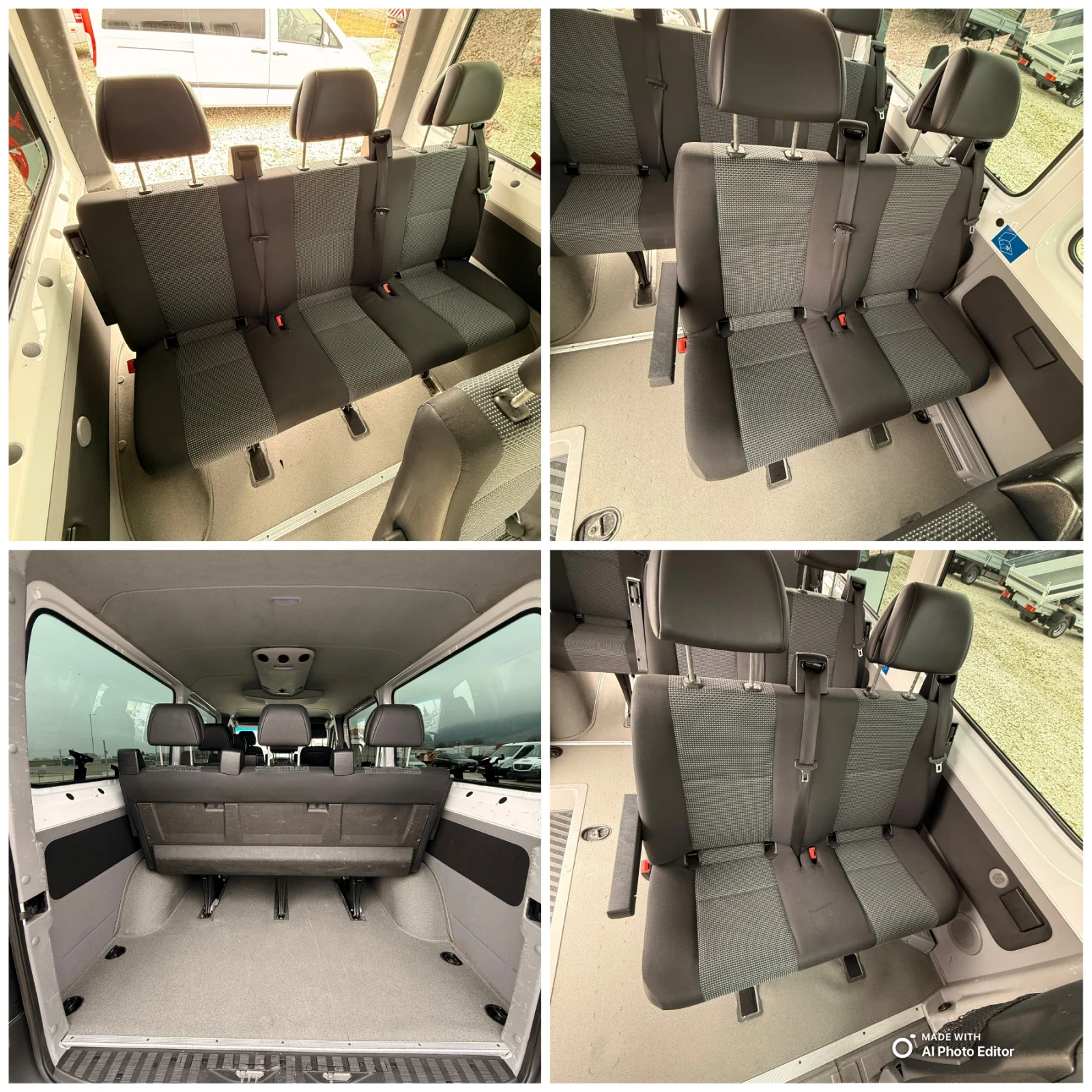 Mercedes-Benz Sprinter 316 ЛИЗИНГ!!! 9местен-Климатик-Печка-Евро5, снимка 11 - Бусове и автобуси - 53824273