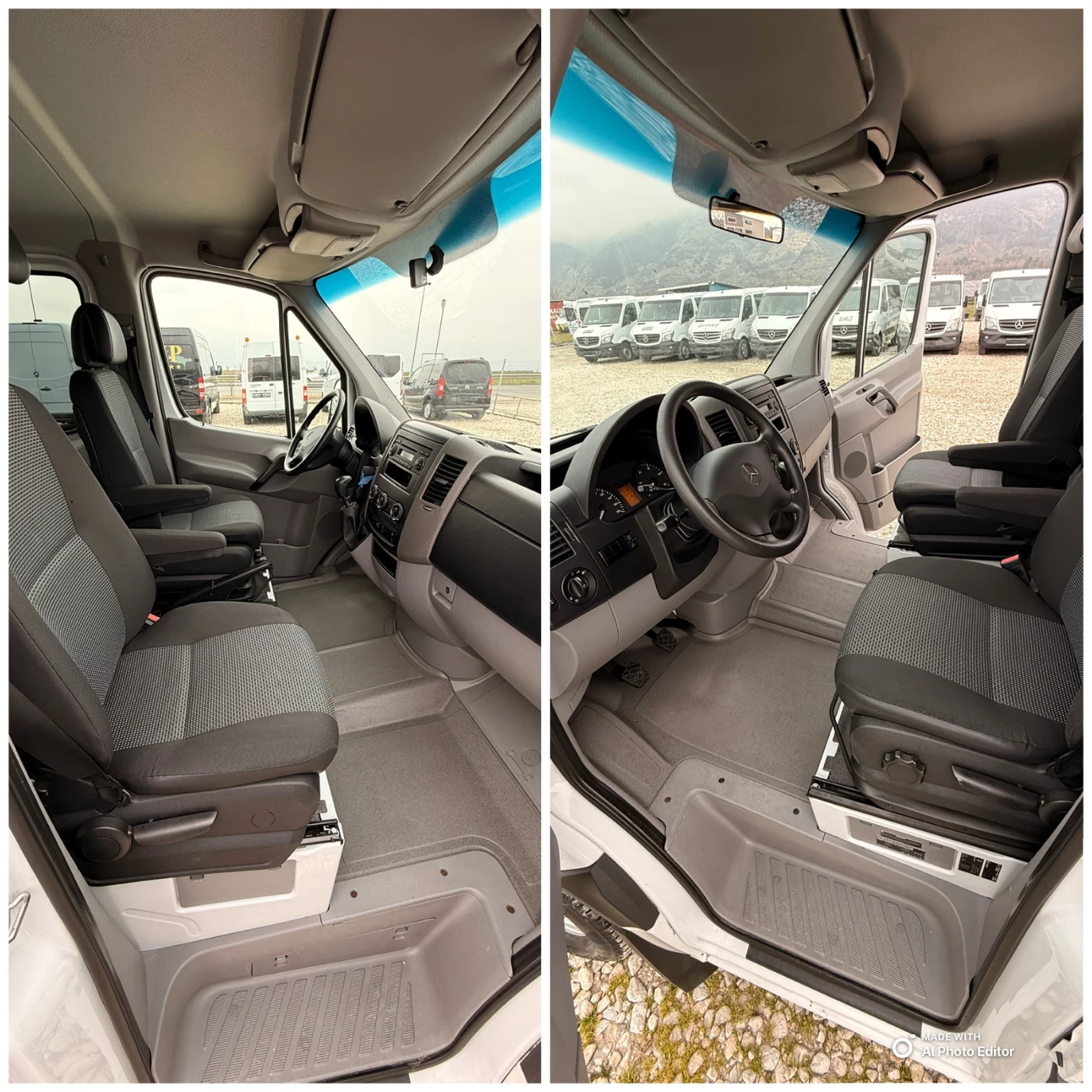 Mercedes-Benz Sprinter 316 ЛИЗИНГ!!! 9местен-Климатик-Печка-Евро5, снимка 13 - Бусове и автобуси - 53824273