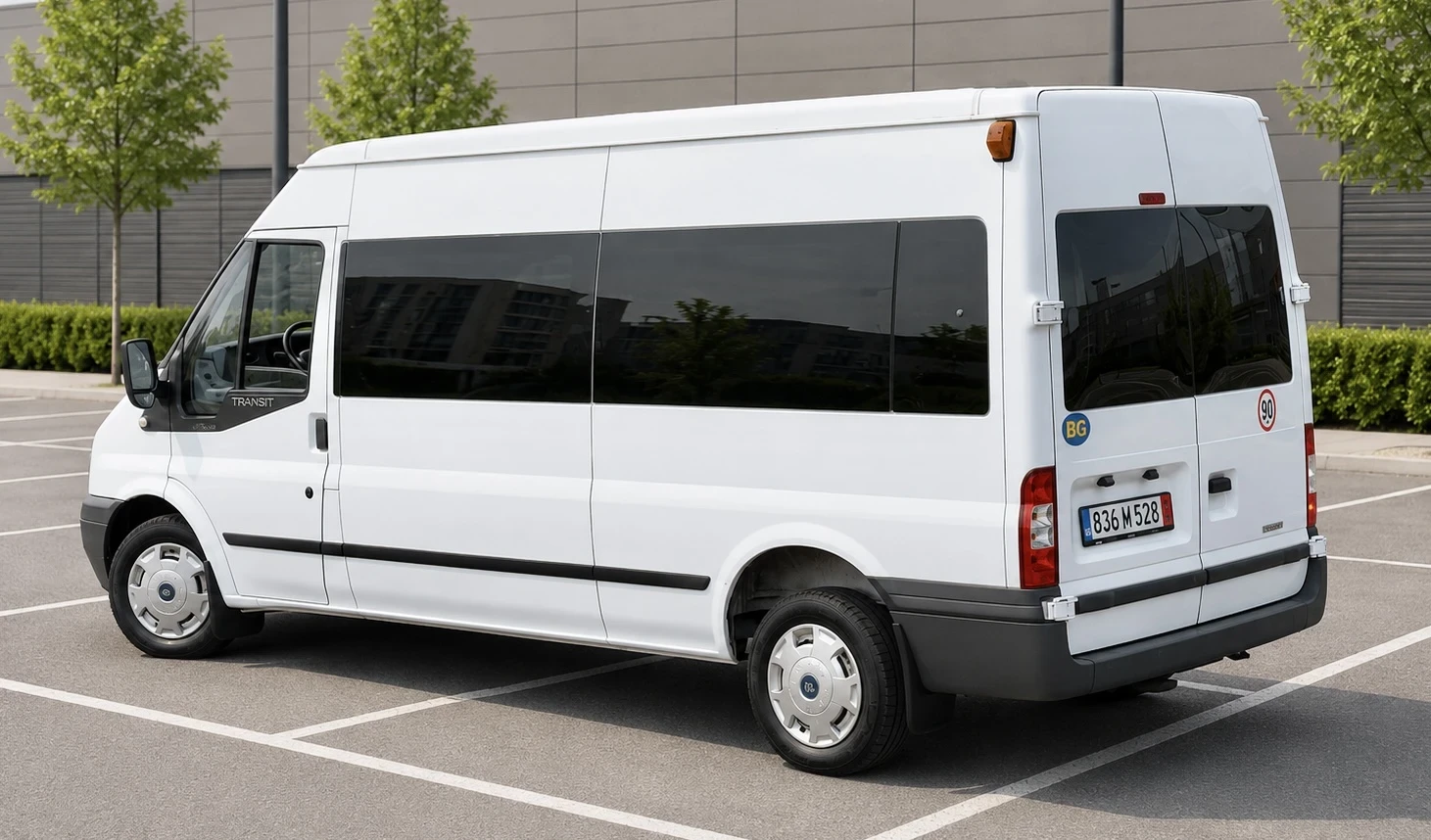 Ford Transit 2.2 TDCl 8+ 1 2013г ТОП, снимка 4 - Бусове и автобуси - 54743753