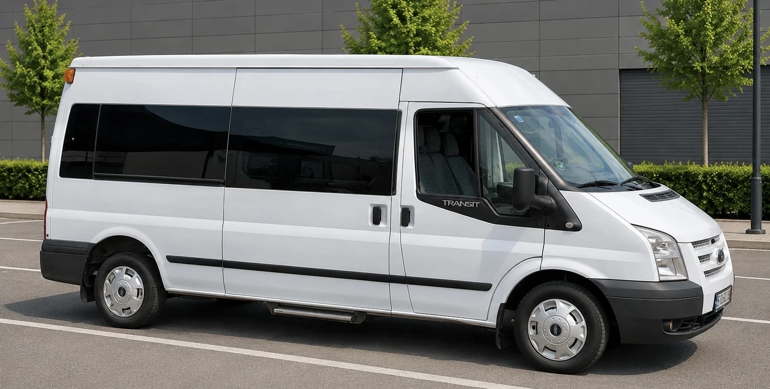 Ford Transit 2.2 TDCl 8+ 1 2013г ТОП, снимка 7 - Бусове и автобуси - 54743753