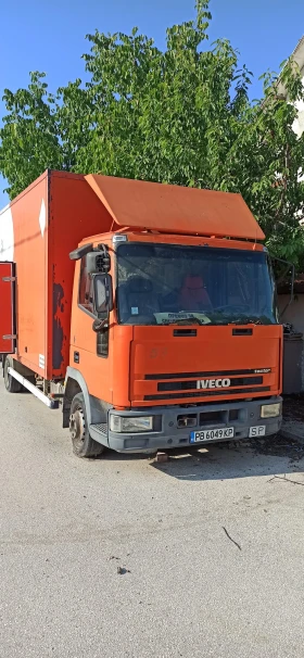 Iveco 75e15 Фургон, падащ борд, снимка 2