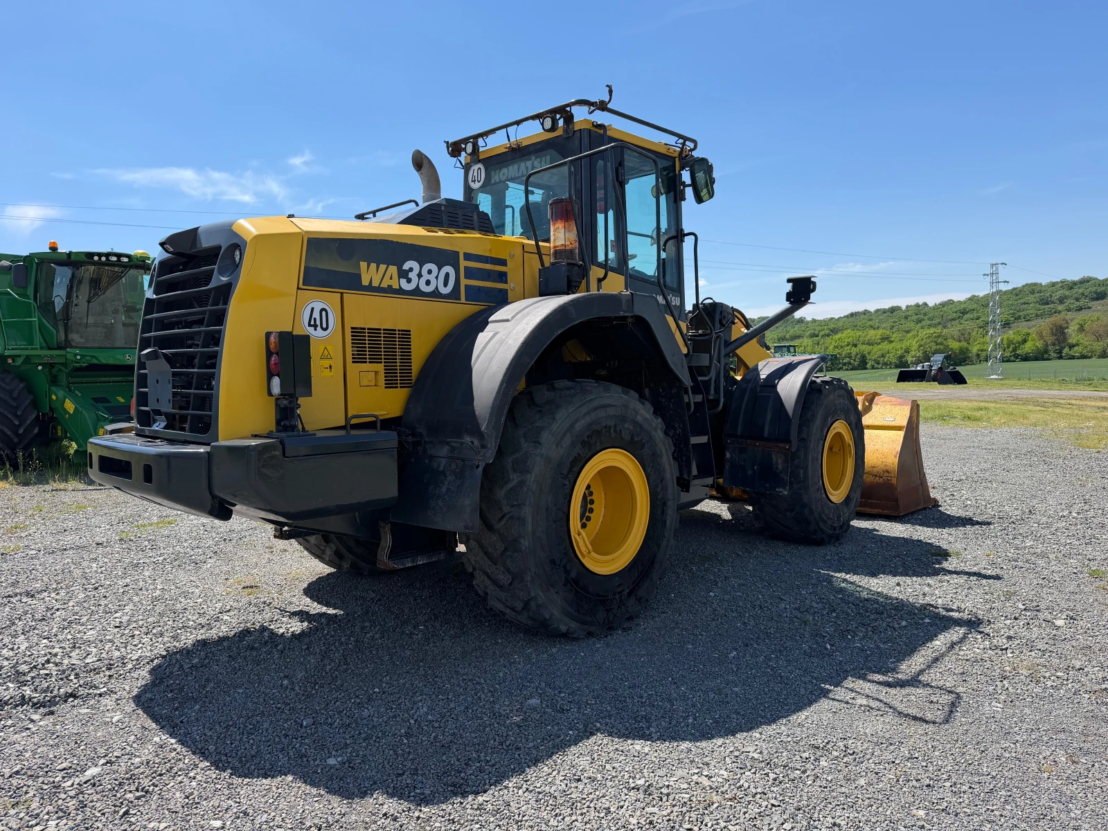 Челен товарач Komatsu WA 380-8 ЛИЗИНГ, снимка 7 - Индустриална техника - 54289519