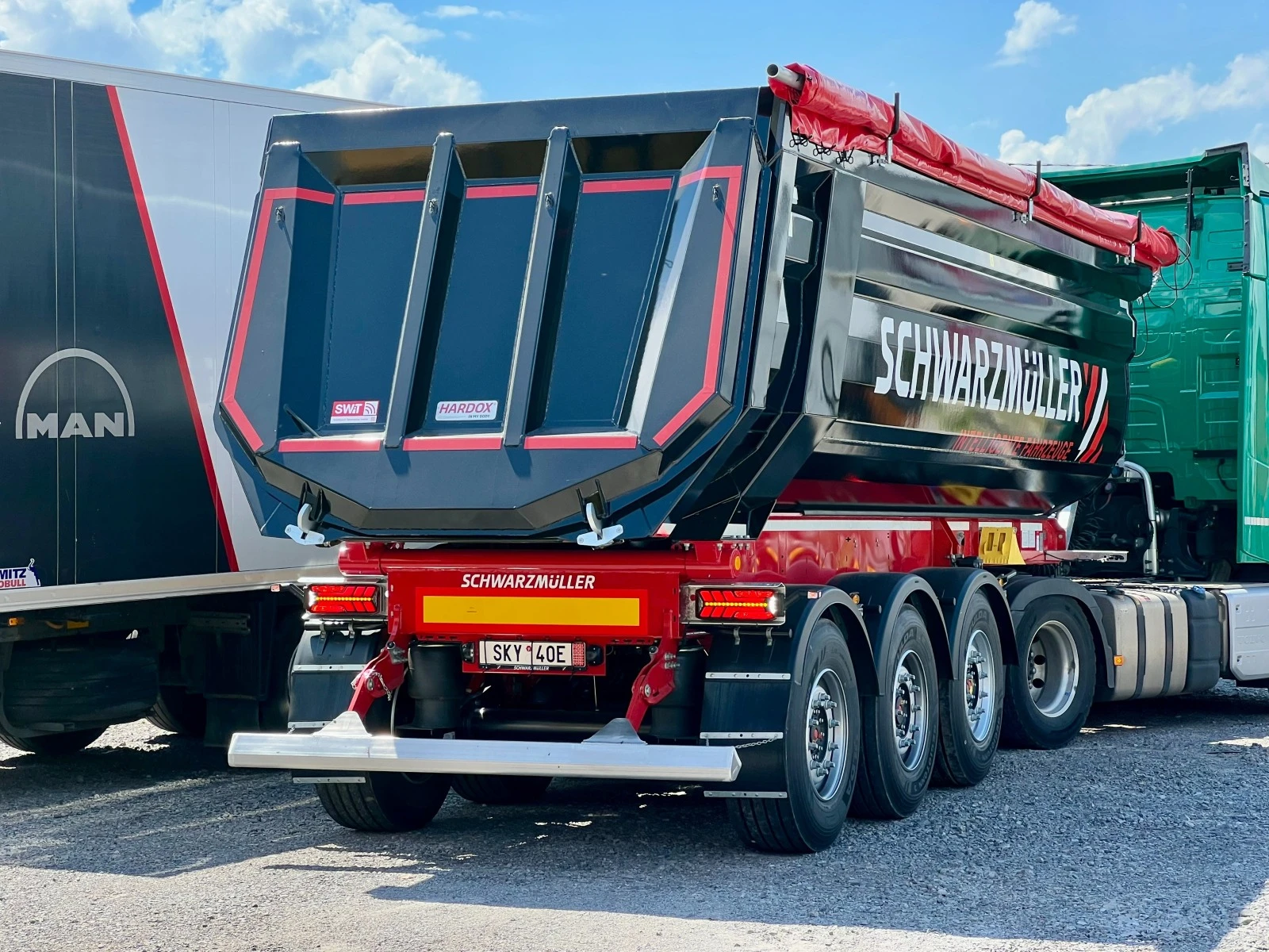  Schwarzmuller 32m3, 6370 kg | Mobile.bg   3