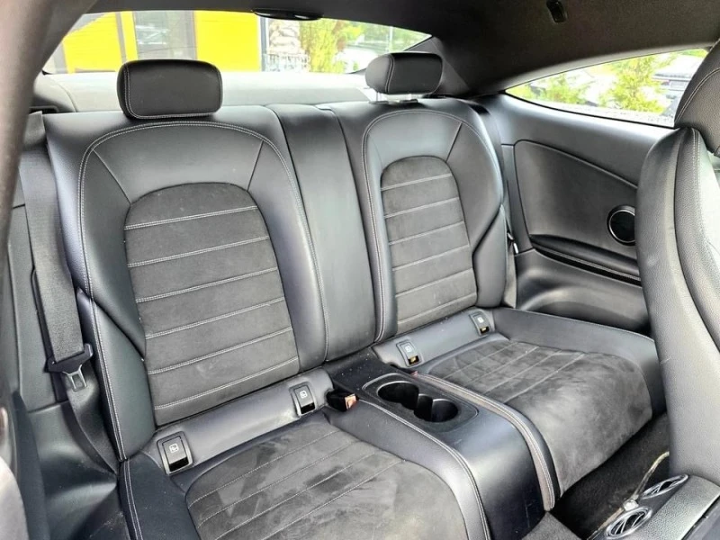 Mercedes-Benz C 220 COUPE FULL AMG PACK INTERIOR CARBON ЛИЗИНГ 100%, снимка 17 - Автомобили и джипове - 46197127